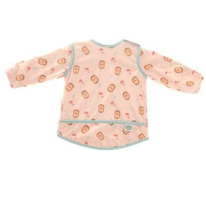 Coverall Feeding Bib Hedgehog