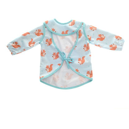 Coverall Feeding Bib Squirrels