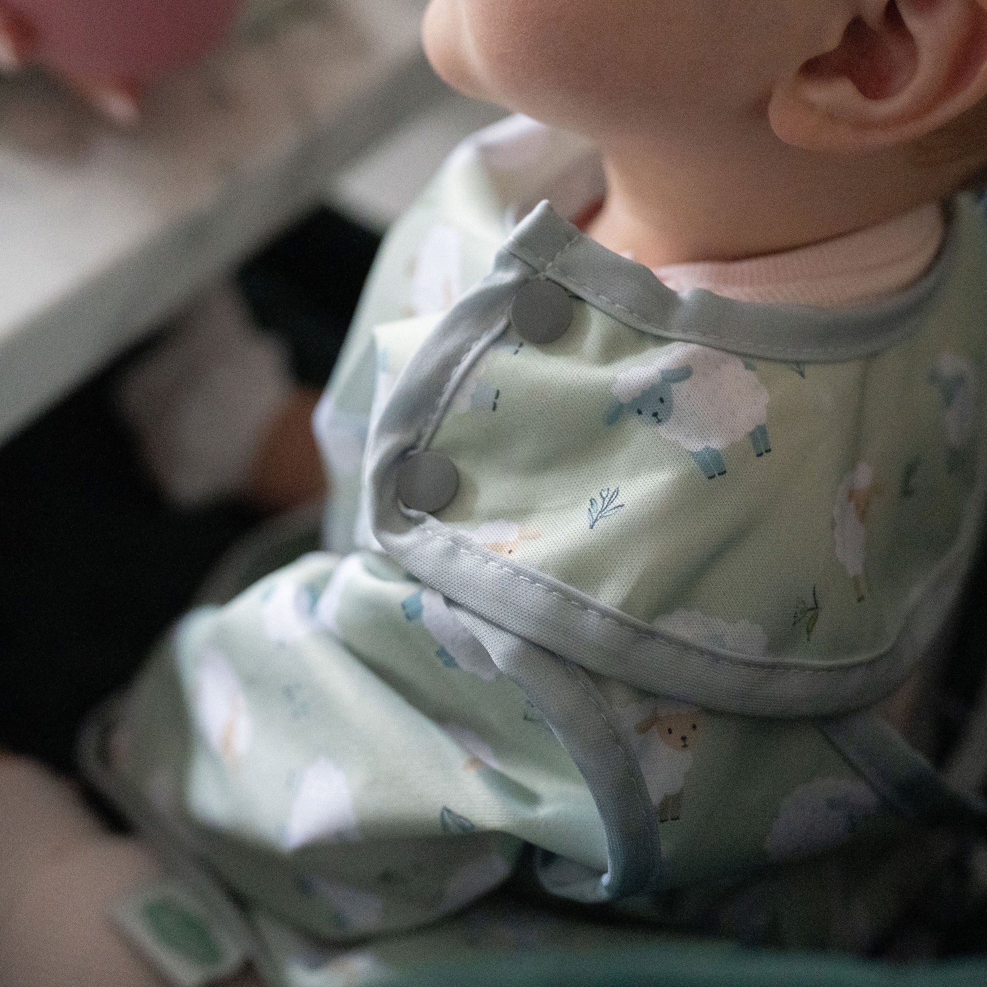 Sheep Coverall Bib Ziggle