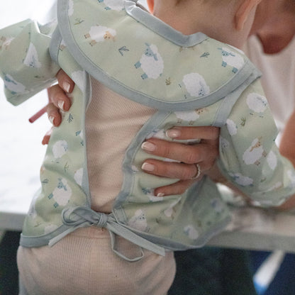 Sheep Coverall Bib Ziggle