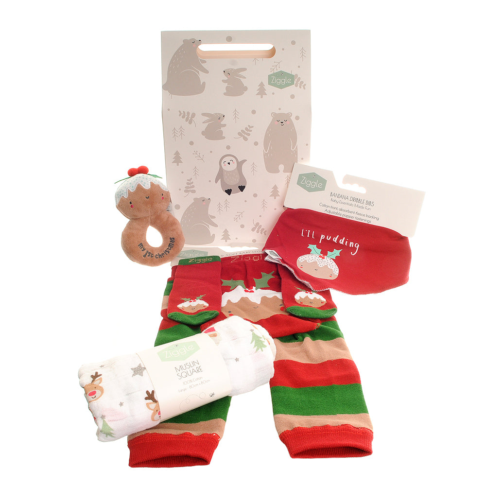 "L'il Pudding" Christmas Hamper (size 6-12m)