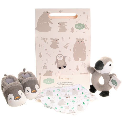 "Penguin and Friends" Hamper (size 12-18m)