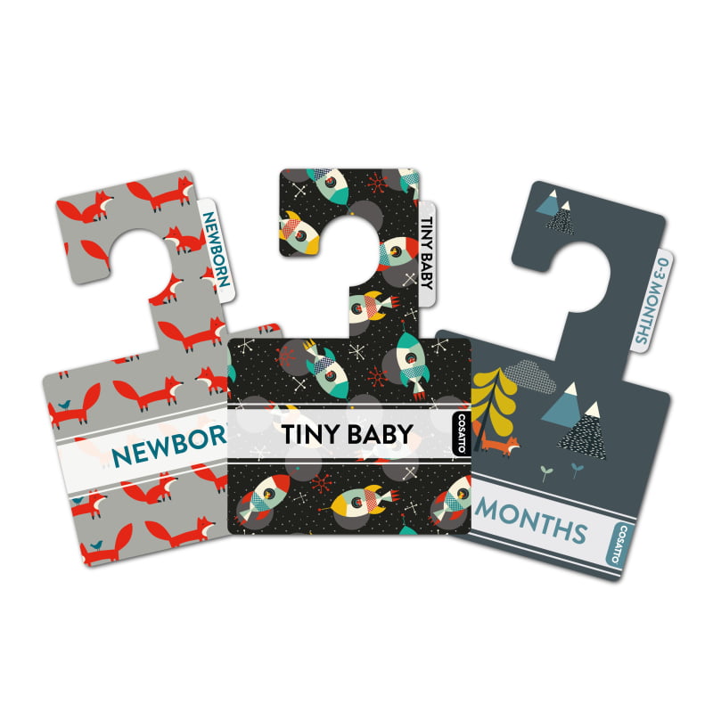 Cosatto Wardrobe Dividers | Pack of 16 | Piggle