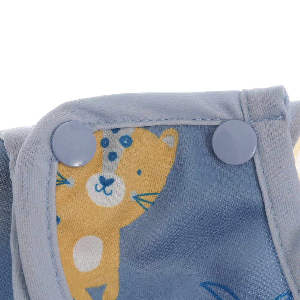 Coverall Feeding Bib Tigers and Leopards