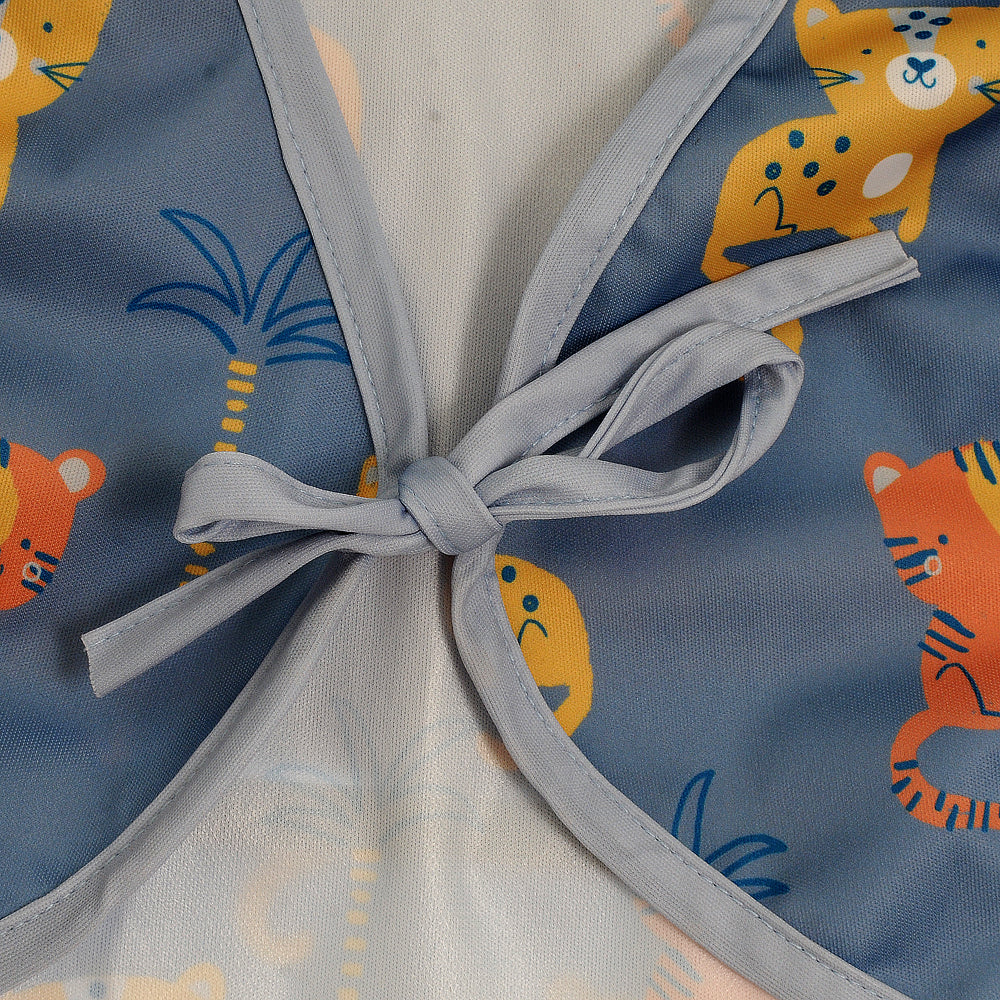 Coverall Feeding Bib Tigers and Leopards