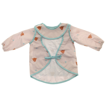 Coverall Feeding Bib Highland Cow