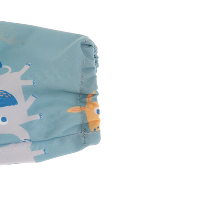 Coverall Feeding Bib Giraffe and Elephant