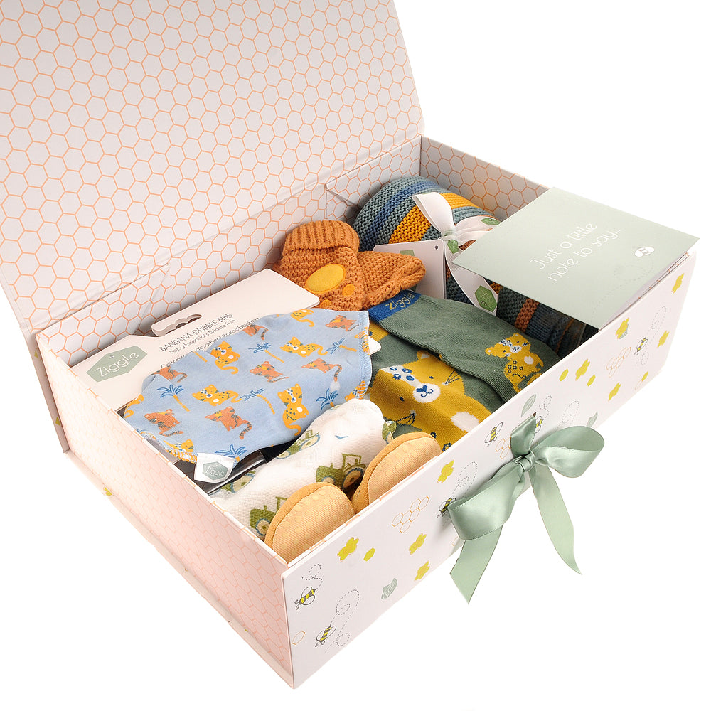 The "Cozy Chaos" Savanna Animals Winter Kit Hamper