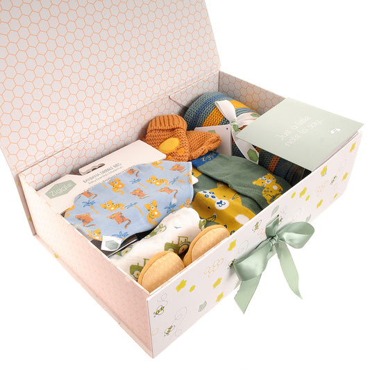 The "Cozy Chaos" Savanna Animals Winter Kit Hamper