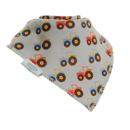 Tractor Print Bib ziggle