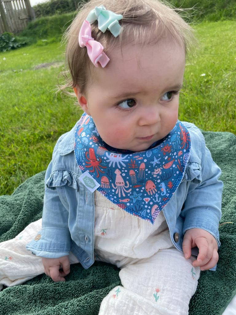 Colour Burst bib set