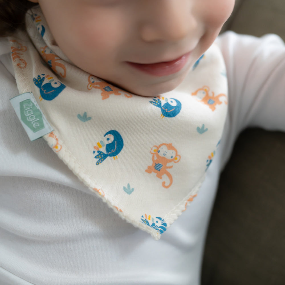 Savanna Animals Bib Set