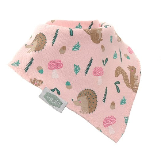 Cuddly Pinks bib set