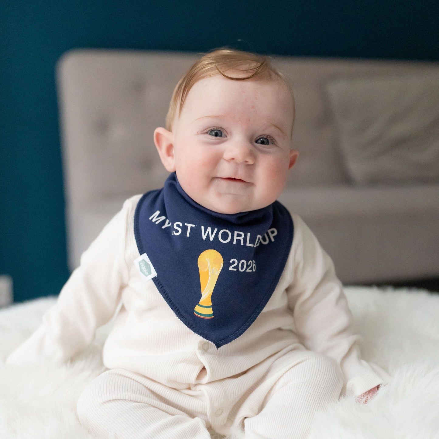 My First World Cup 2026 bib Ziggle