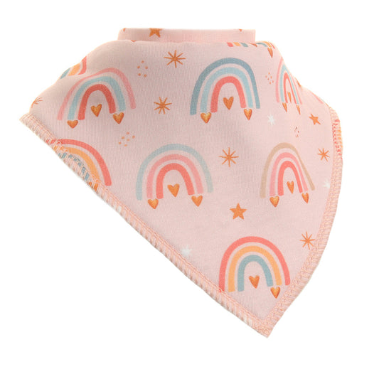 Dream Rainbows Bandana Dribble Bib for Babies — Ziggle