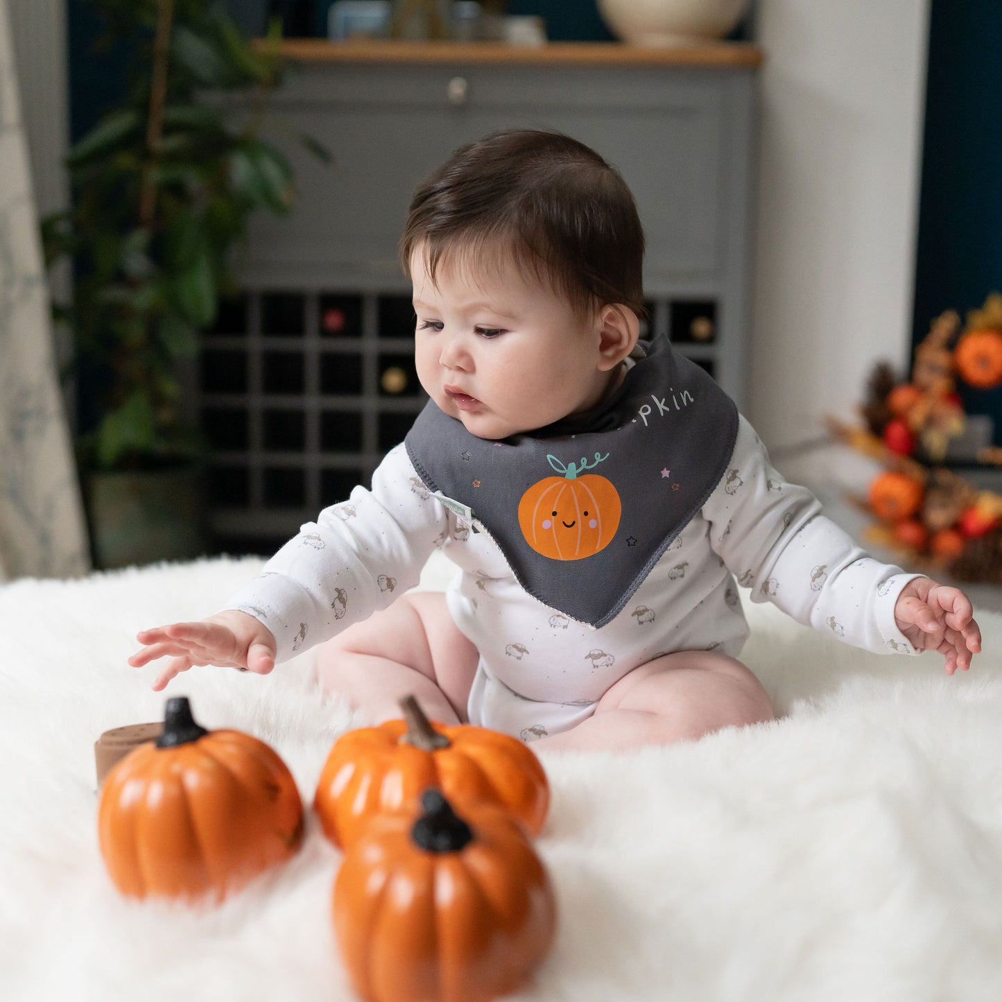 My L'il pumpkin bib