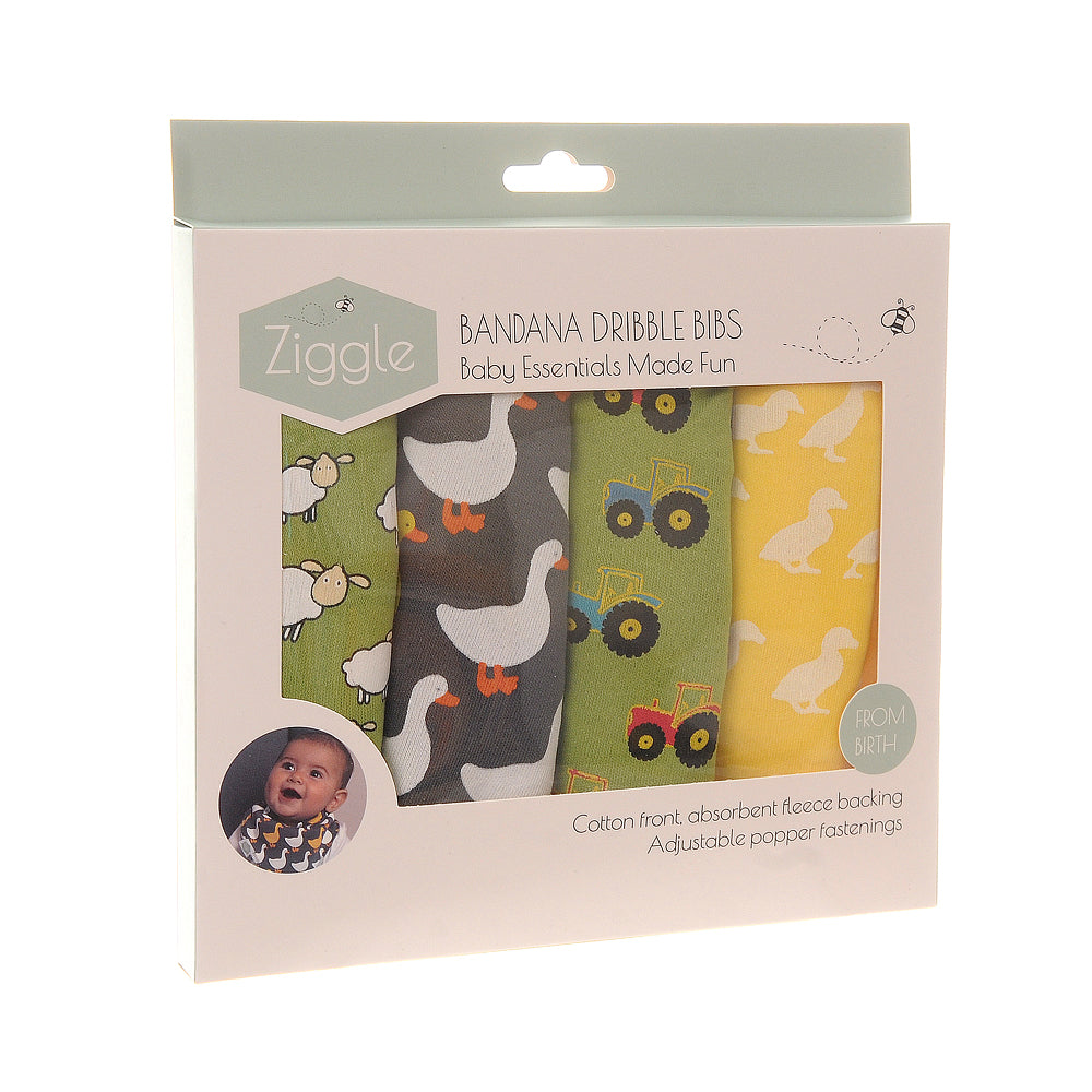 Farmyard Fun Bib Set