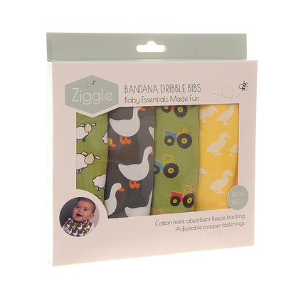 Farmyard Fun Bib Set