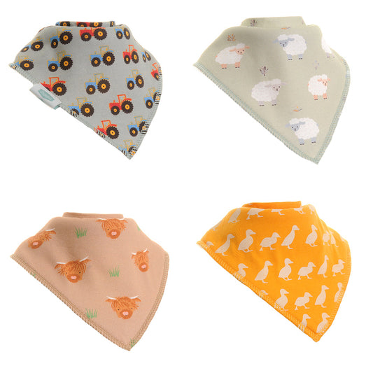 Farmyard Fun Bib Set ziggle