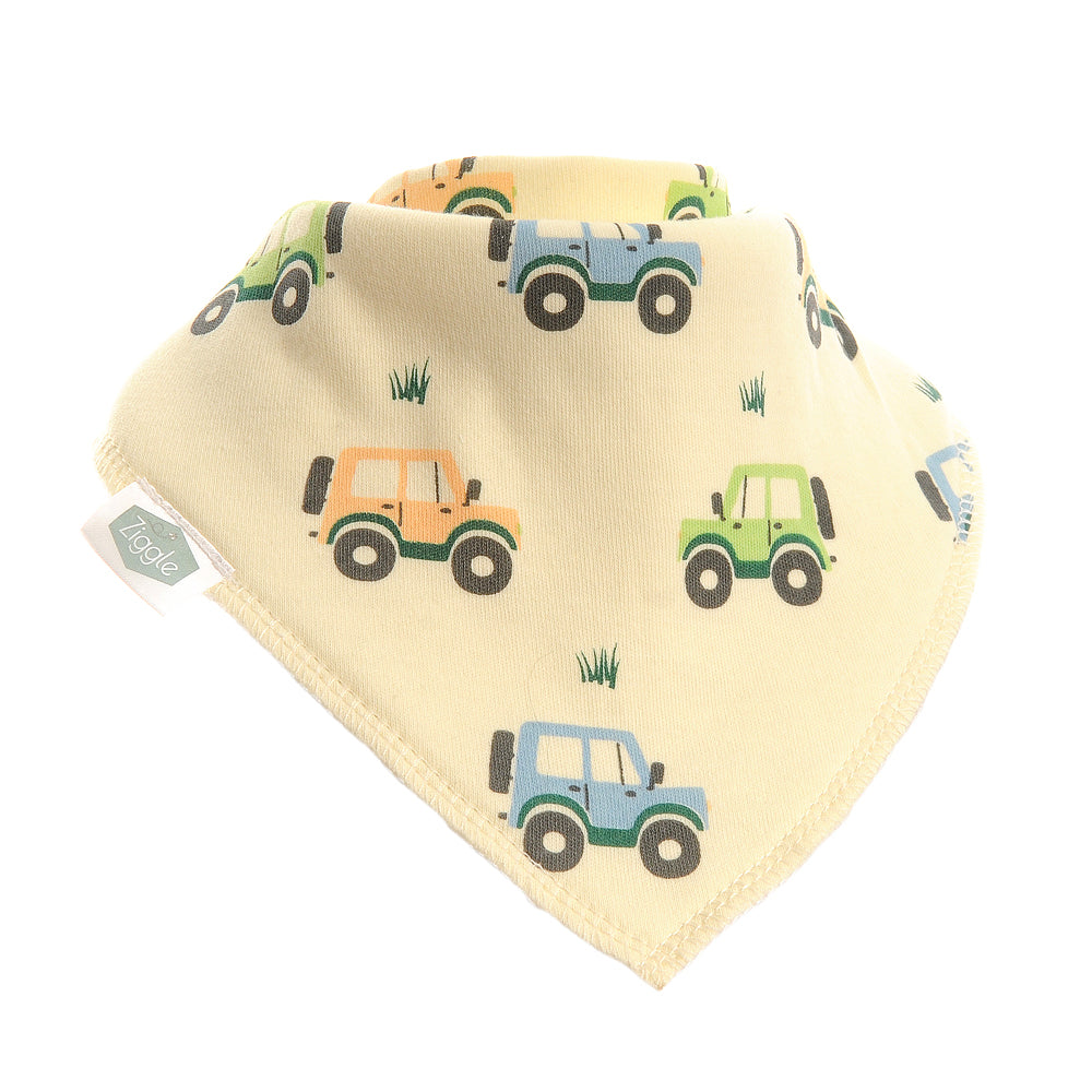 Farm Vehicles dribble bib Ziggle