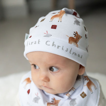 My First Christmas Winter Animals Hat