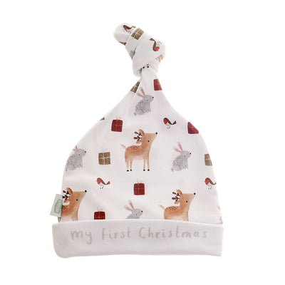 My First Christmas Winter Animals Hat