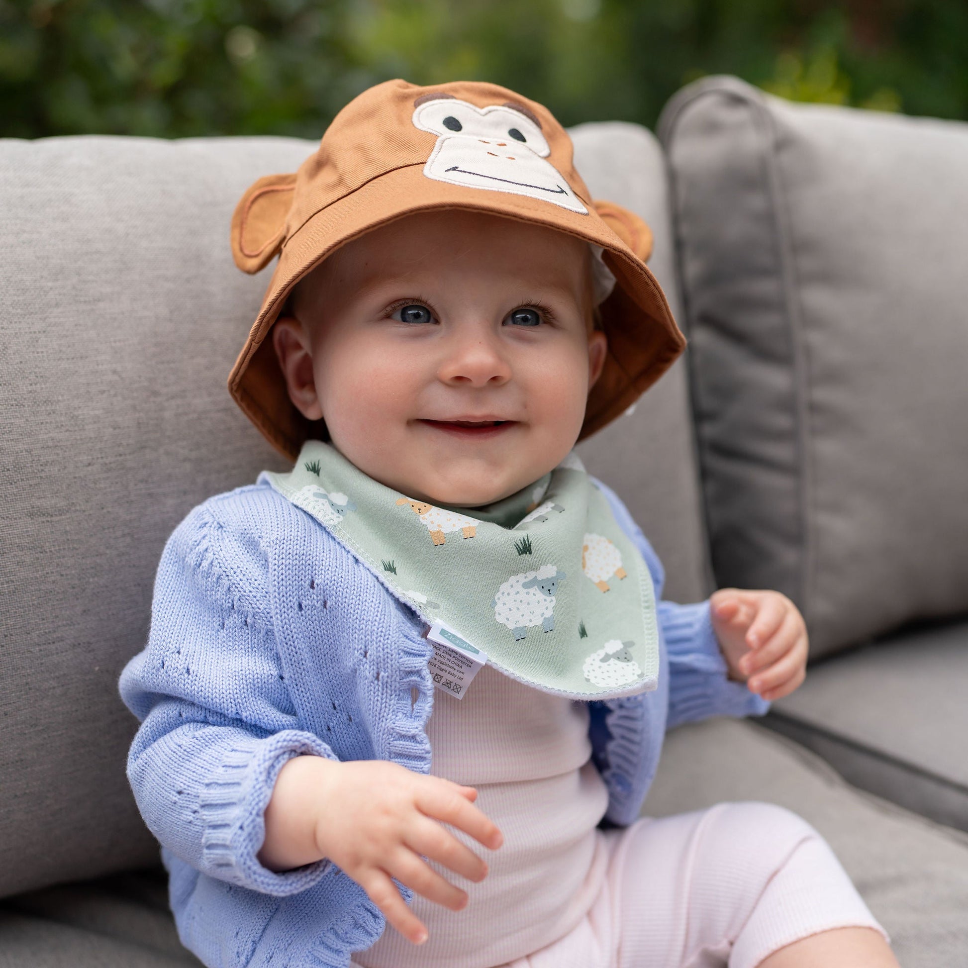 Monkey Face Sun Hat ziggle