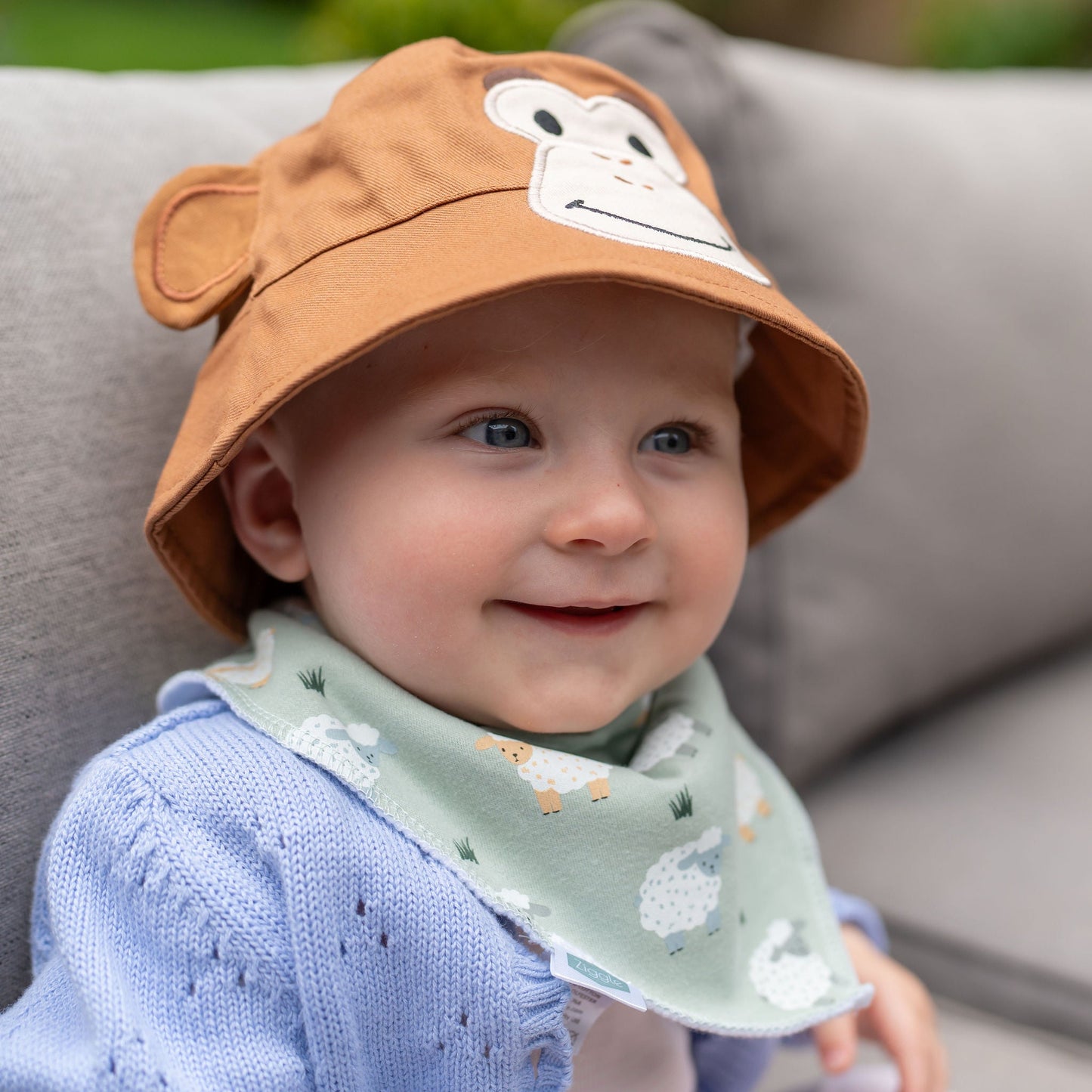 Monkey Face Sun Hat ziggle