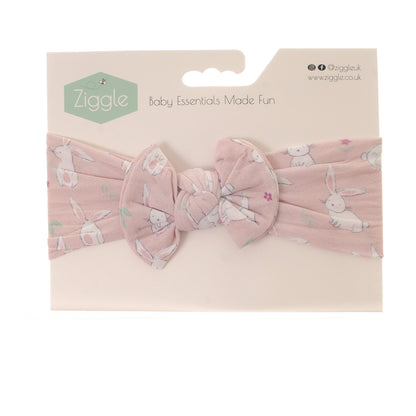Bunnies Top Bow Turban Headband
