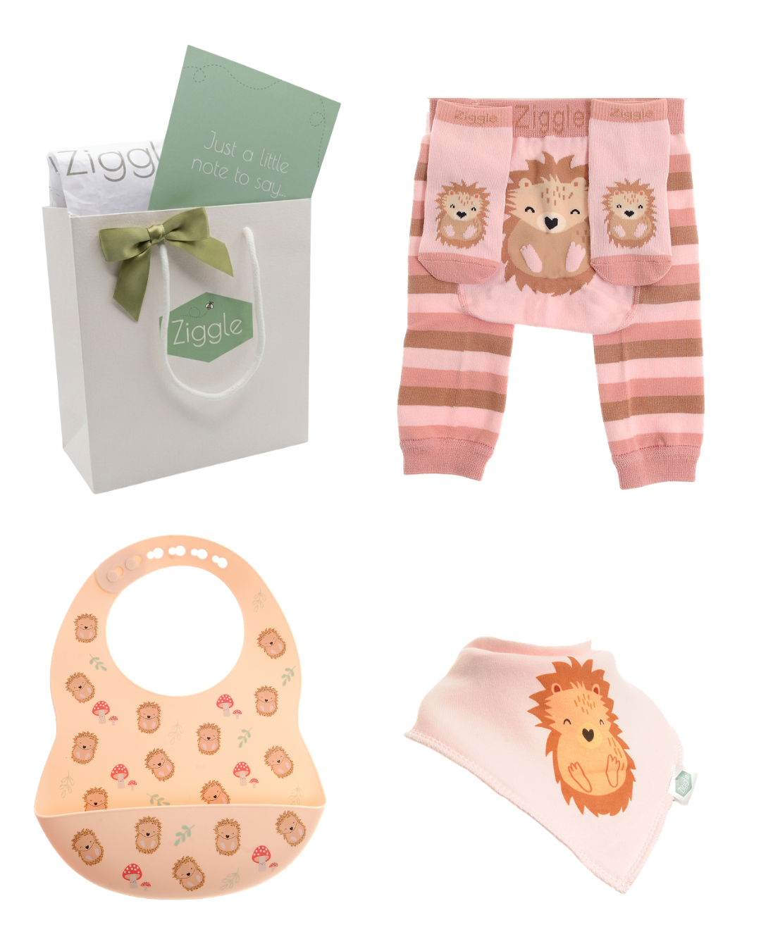 Hedgehog Gift Bag Bundle Ziggle