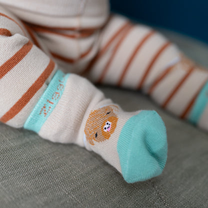 Highland Cow Leggings and Socks Set