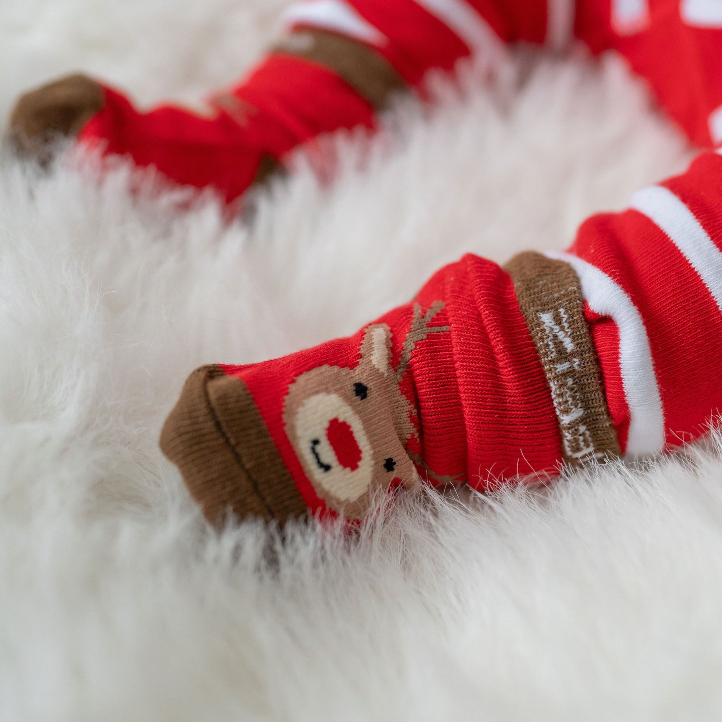 Reindeer Leggings and Socks Set