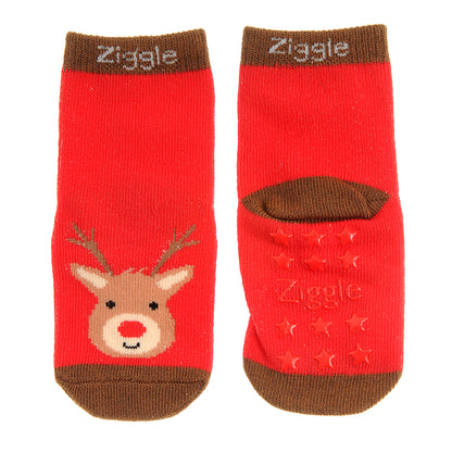 Reindeer Leggings and Socks Set