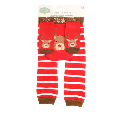 Reindeer Leggings and Socks Set