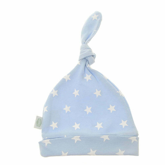 Blue With White Stars Cotton Hat