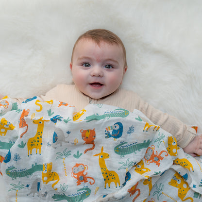 Savanna Animals Swaddle