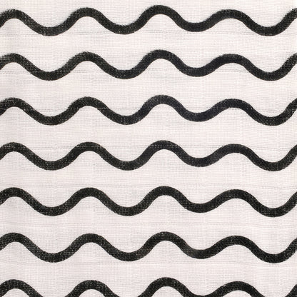 Black and White Single Muslin