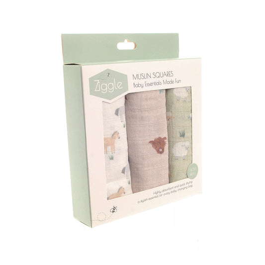 Country Life Muslin Set Ziggle