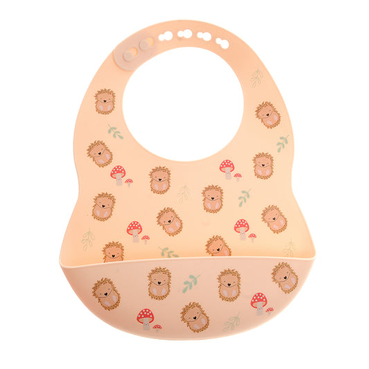 Catch It Silicone Bib Hedgehog