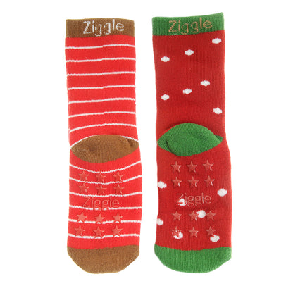Reindeer and Pudding Sock Set