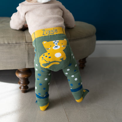 Savanna Leopard Leggings and Socks Set