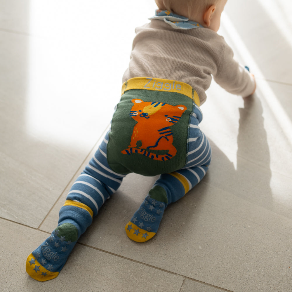 Savanna Tiger Leggings and Socks Set