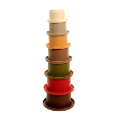 Christmas Stacking Cups Silicone ziggle