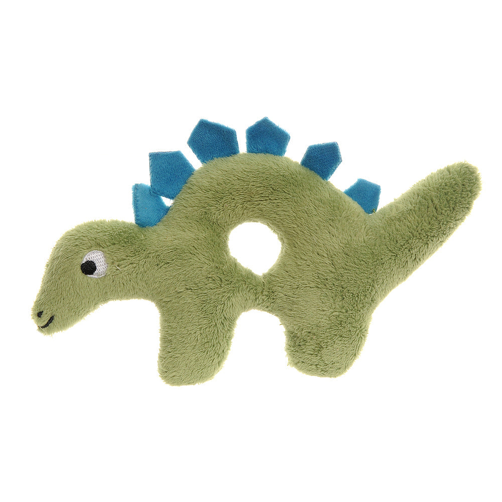 Dino Plush Baby Rattle Ziggle