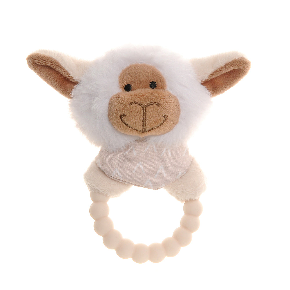 Sheep plush rattle Ziggle