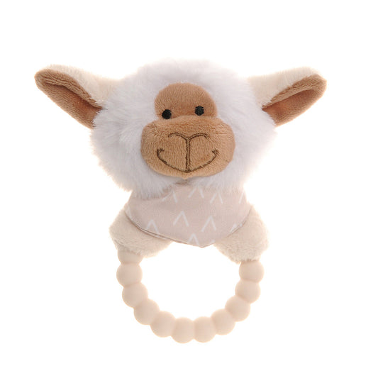 Sheep plush rattle Ziggle