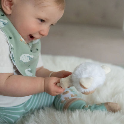 Sheep plush rattle Ziggle