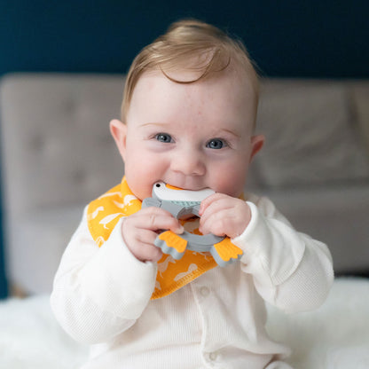 Penguin Teether Silicone Ziggle