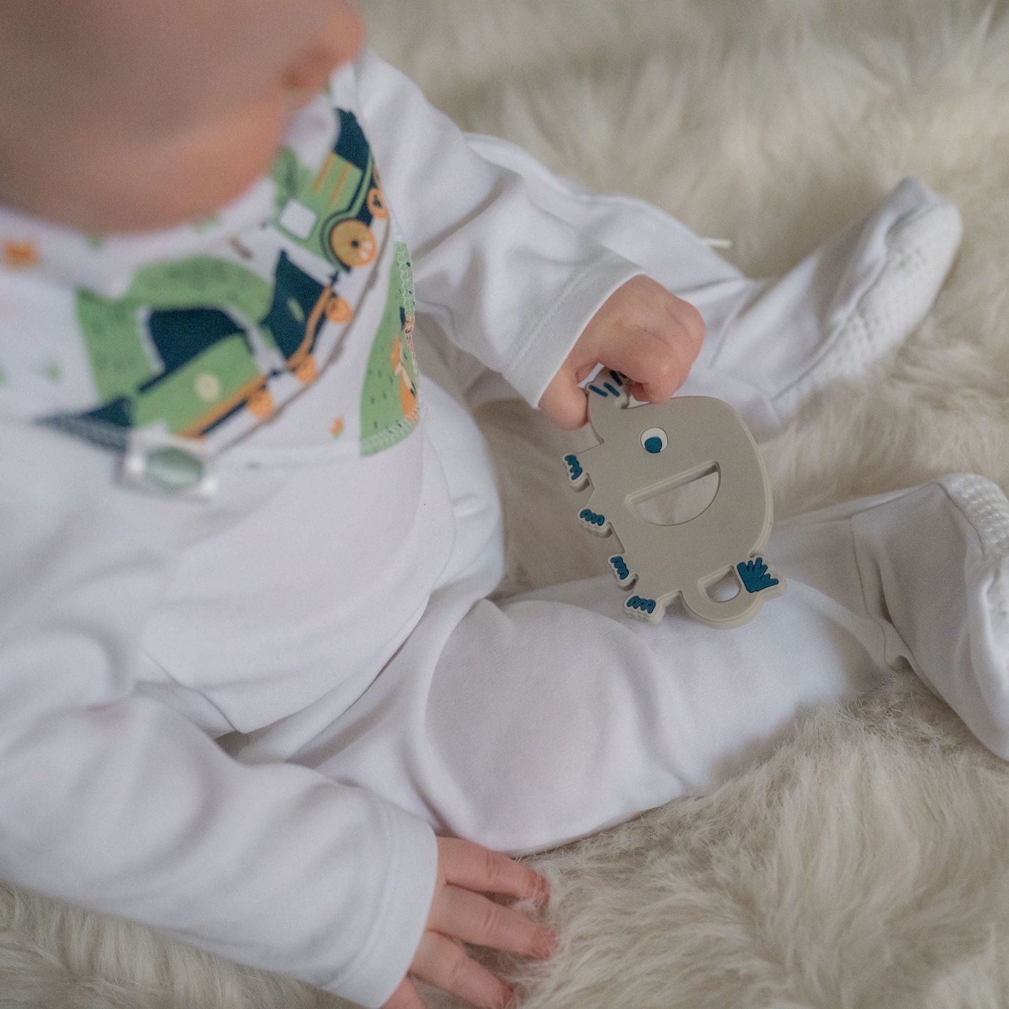 Elephant Teether Silicone Ziggle