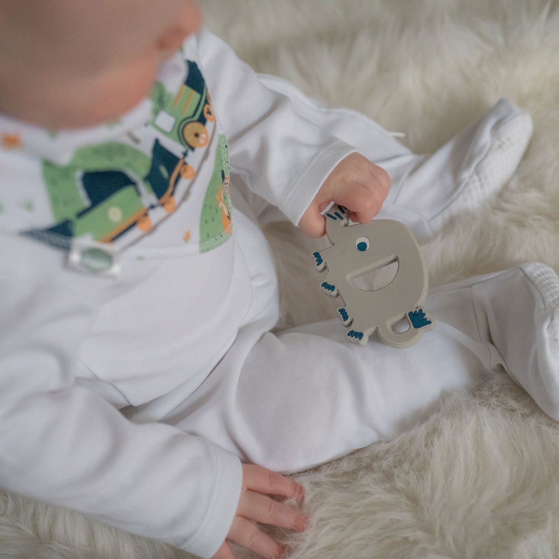 Elephant Teether Silicone Ziggle